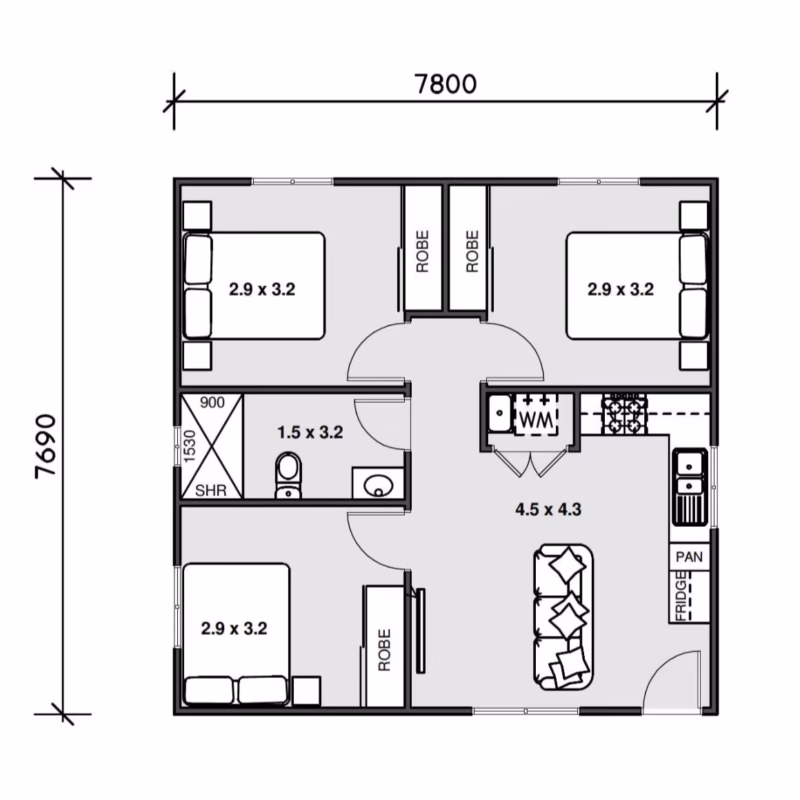 modern granny flat