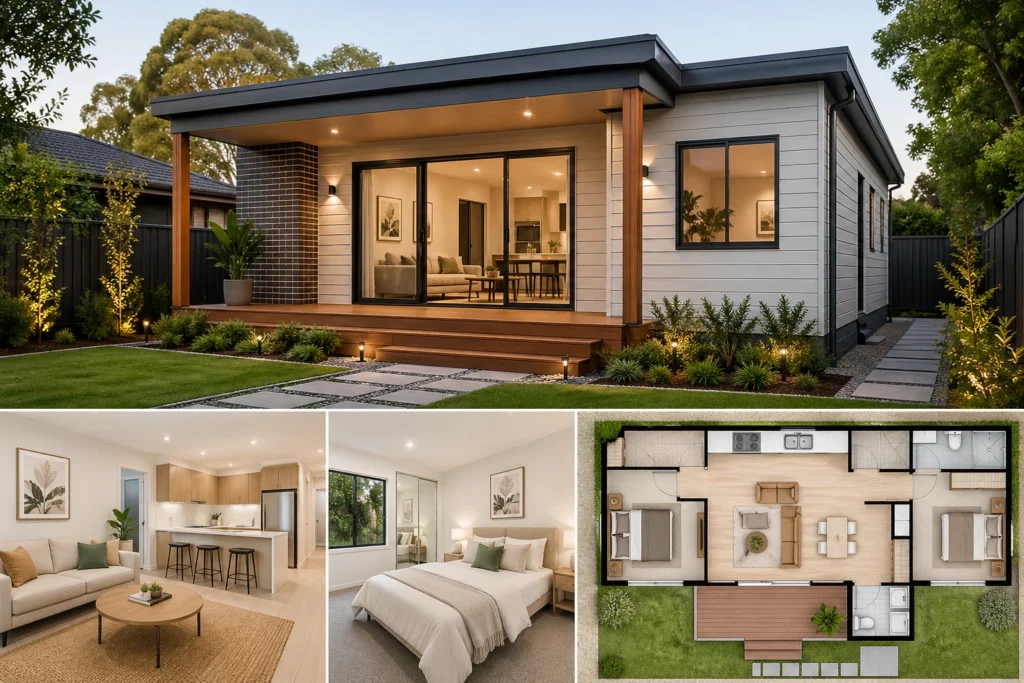 Affordable 2 Bedroom Granny Flat Designs