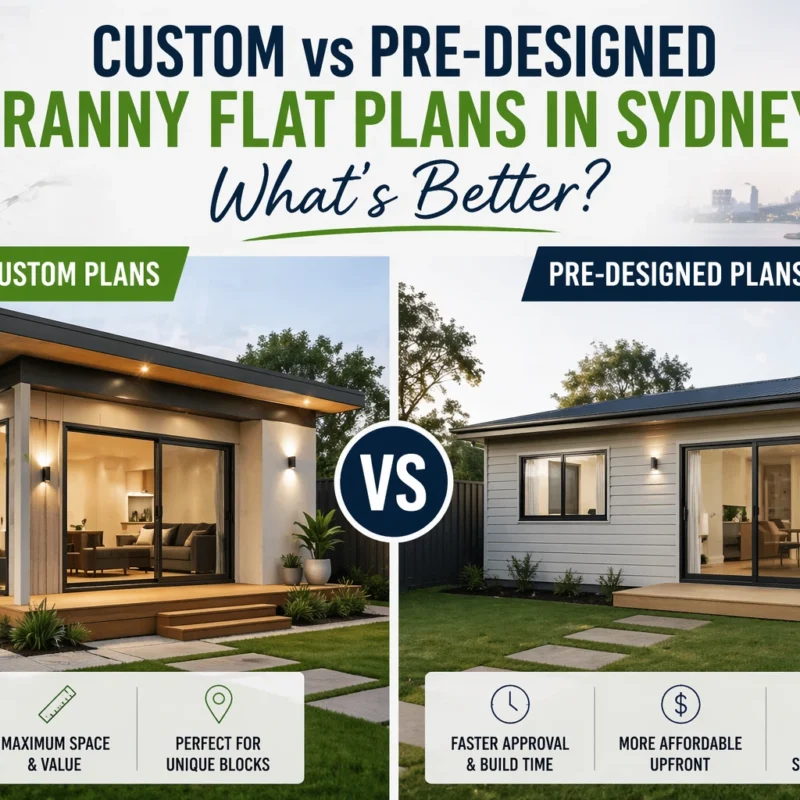 Custom vs Pre-Designed Granny Flat