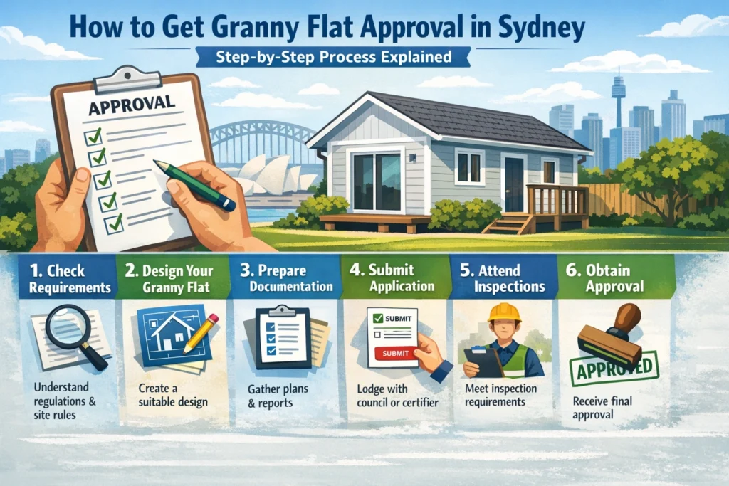 How to Get Granny Flat Approval in Sydney: Step-by-Step Process Explained