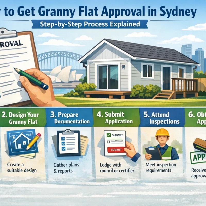 How to Get Granny Flat Approval in Sydney: Step-by-Step Process Explained