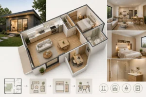Smart Layouts and Functional Spaces