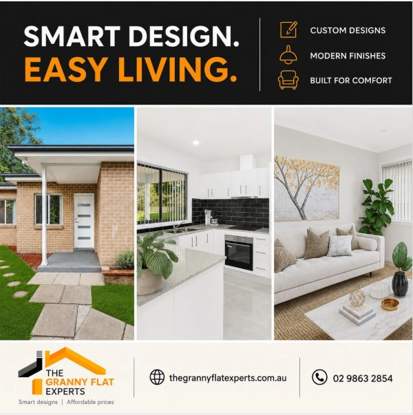 Top 2 Bedroom Granny Flat Designs for Sydney Homeowners in 2026
